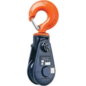 Crosby McKissick 15 Ton #420 Champion Snatch Block (8" Sheave, 3/4"-7/8" Wire Rope)