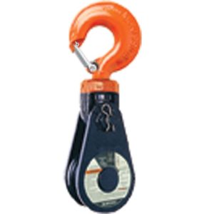 Crosby McKissick 20 Ton #430 Super Champion Snatch Block (14" Sheave, 1"-1-1/8" Wire Rope)