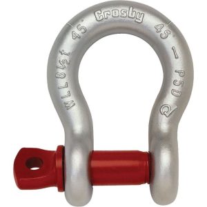 Crosby G-209 Screw Pin Anchor Shackle 7/16" - Hot Dip Galvanized
