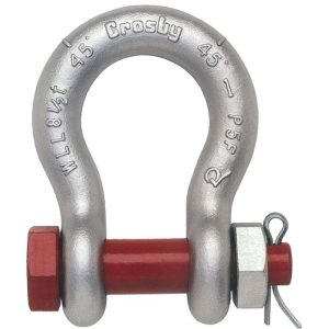 Crosby G-2130 Bolt Type Anchor Shackle 1" - Hot Dip Galvanized