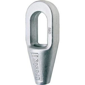 Crosby 1-3/4" - 1-7/8" G-417 Galvanized Closed Spelter Socket