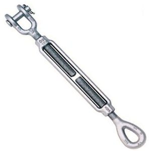 Crosby Turnbuckle Jaw & Eye 2" x 24" - Hot Dip Galvanized