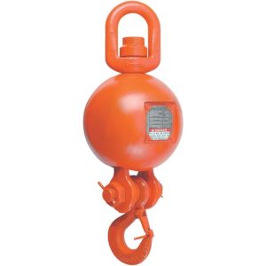 Crosby 4 Ton UB550E Top Swiveling Overhaul Ball - 232 lbs