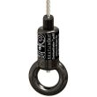 Griplock 6 Ball Glider for 1/4" Cable - Black Zinc Plated