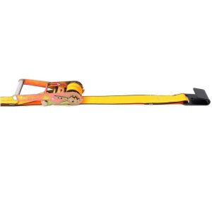 Kinedyne 2" x 27' Long Wide Handle Ratchet Strap with Flat Hooks (3335 lb WLL)