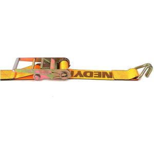 Kinedyne 4" x 27' Long Handle Ratchet Strap with Wire Hooks (6670 lb WLL)