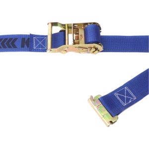 Kinedyne 2" x 20' Ratchet Strap with E/A Spring Fitting - 1000 lbs WLL