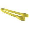 Liftex Pro-Edge® Polyester Web Sling 4 ply 2" x 24' - Flat Eyes