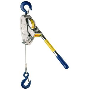Lug-All Cable Hoist 1/2 Ton 15' Lift -Rapid Lowering - Marine Grade