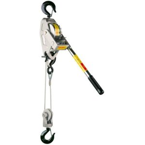 Lug-All Cable Hoist 1-1/8 Ton 10' Lift - Marine Grade