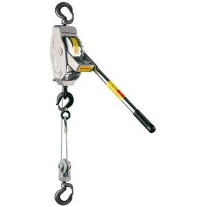 Lug-All Cable Hoist 1-1/8 Ton 19' Lift - Gate Hook