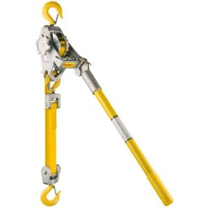 Lug-All Web Strap Hoist 1 Ton - Standard Latching Hooks