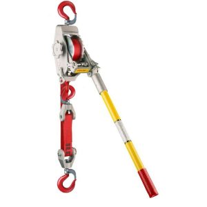 Lug-All Web Strap Hoist 1-1/2 Ton Convertible - Gate Hooks