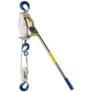 Lug-All Cable Hoist 2 Ton 10' Lift - Gate Hook