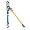 Lug-All Web Strap Hoist 2 Ton Convertible - Standard Latching Hooks