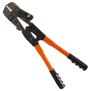 Nicopress 63V-XPM/CUTTER Multi-Groove Manual Swaging Tool for Aluminum/Copper Sleeves with Cutter