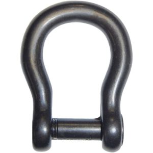 Wichard Self-Locking Allen Bow Shackl Stainless Steel (T316) 5/16" - Black