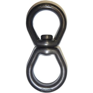 Wichard 316 Stainless Mooring Swivel 5-3/32" - Black