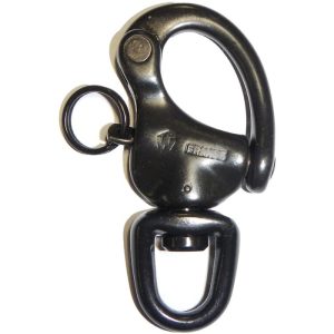 Wichard HR Stainless Swivel Eye Snap Shackle 2-3/4" - Black