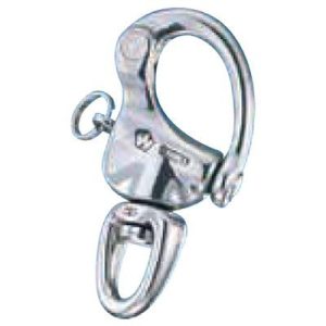 Wichard 4.75" HR Stainless Pin Release Snap Shackle with Swivel Eye (WLL 6173 lbs)