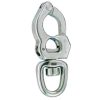 Wichard 3.35" Titanium Trigger Release Snap Shackle with Swivel Eye (WLL 2646 lbs)
