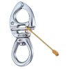 Wichard 4.72" HR Stainless Quick Release Snap Shackle with Large Swivel Bail (WLL 5291 lbs)