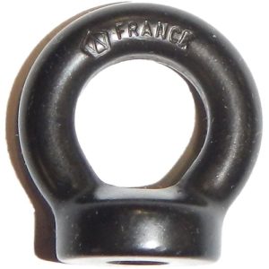Wichard 316L Stainless Eye Nut M6 x 100 - Black