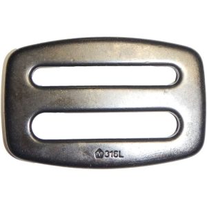 Wichard 316L Stainless Double Adjuster 5/16" & 1/4" - Black