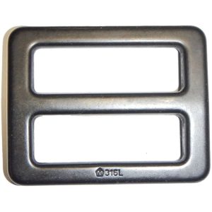 Wichard 316L Stainless Double Adjuster 3/16" & 5/16" - Black