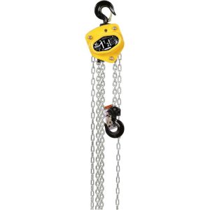 AMH CB015-10-08ZV Badger Manual Hand Chain Hoist 1-1/2 Ton 10' Lift with Overload Protection