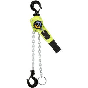 AMH LA008-05UV Lever Hoist 0.8 Ton 5' Lift with Overload Protection