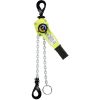 AMH LA010-05UVL Lever Hoist 1 Ton 5' Lift with Overload Protection (Self-Locking Hooks)