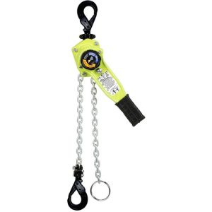 AMH LA010-05UL Lever Hoist 1 Ton 5' Lift (Self-Locking Hooks)