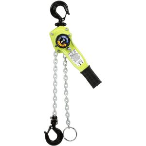 AMH LA010-05UV Lever Hoist 1 Ton 5' Lift with Overload Protection