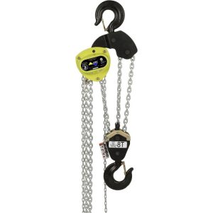 AMH MA080-15-13UV Manual Hand Chain Hoist 8 Ton 15' Lift with Overload Protection