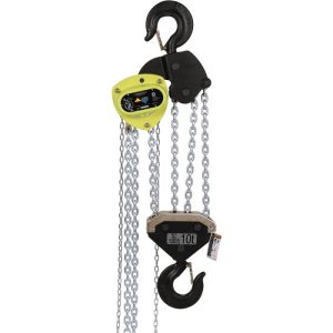 AMH MA100-20-18UV Manual Hand Chain Hoist 10 Ton 20' Lift with Overload Protection