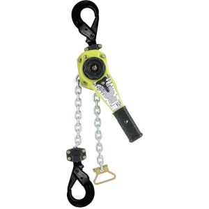 AMH X5L02250-05L Lever Hoist 1-1/8 Ton 5' Lift (Self-Locking Hooks)