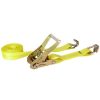 Durabilt 4" x 30' Ratchet Strap with Wire Hooks - 6600 lbs WLL