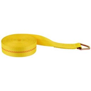 Durabilt 4" x 30' Winch Strap with Delta Ring - 6600 lbs WLL