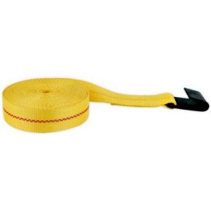 Durabilt 3" x 30' Winch Strap with Flat Hook - 5400 lbs WLL