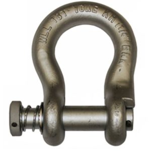 Twist Lock Alloy Shackle 1" - Hot Dip Galvanized