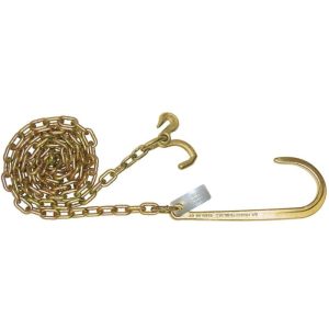 Grade 70 Grab/Compact J Hooks & 15" J Hook Chain 5/16" x 10'