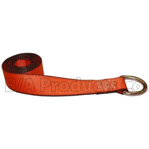 D-Ring Wheel Lift Tower's Edge Strap 2" x 8'
