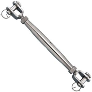 Suncor Turnbuckle Jaw & Jaw Stainless Steel (T316) 3/8" - Plain