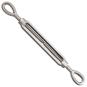 Suncor Turnbuckle Eye & Eye Stainless Steel (T316) 1/2" x 6" - Plain