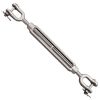 Suncor Turnbuckle Jaw & Jaw Stainless Steel (T316) 3/4" x 6" - Plain