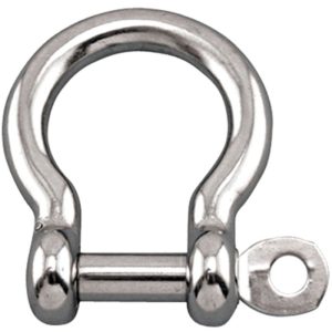 Suncor Captive Screw Pin Anchor Shackle Stainless Steel (T316) 3/8" - Plain