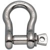 Screw Pin Anchor Shackle Stainless Steel (T304) 5/8" - Plain