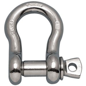 Suncor Screw Pin Anchor Shackle Stainless Steel (T316) 1-1/4" - Plain