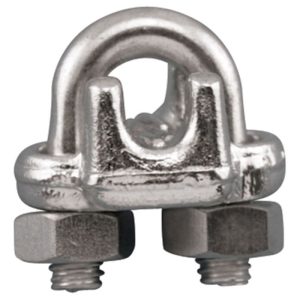 Suncor 1/2" Heavy Duty Drop Forged Wire Rope Clip - Type 316 Stainless Steel